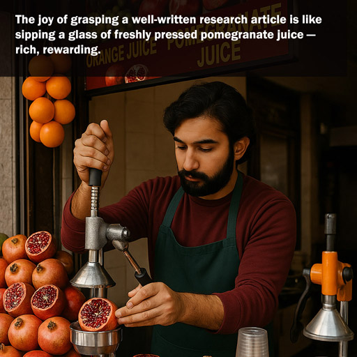 Vendor making pomegranate juice